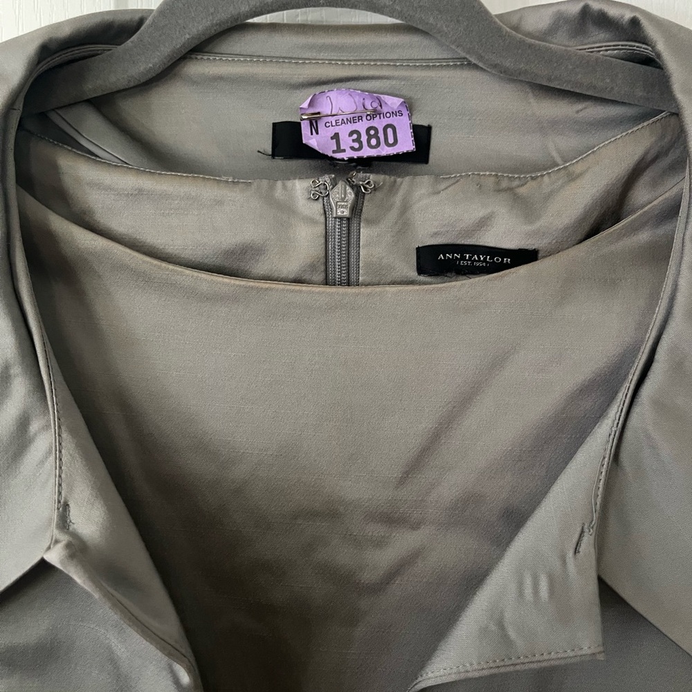 Ann Taylor Gray Dress with Jacket - Picture 4 of 10